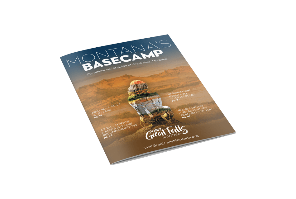 Carroll College Welcome Booklet_Inside Cover_Man in purple shirt smiling