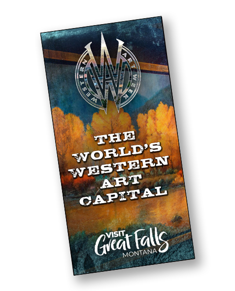 Great Falls Montana Tourism_Vertical Banner Ad_Woman Rock Climbing